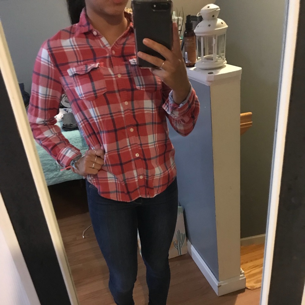 Abercrombie Plaid Button Up